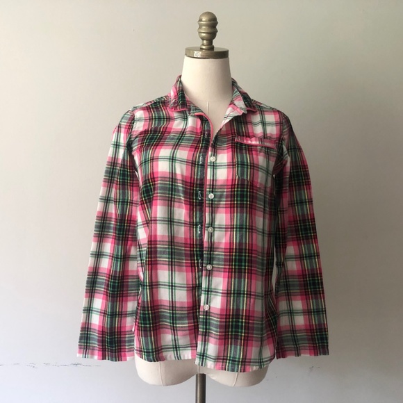 GAP Kids Pendleton Size 14 Plaid Sleep Shirt - Picture 3 of 8